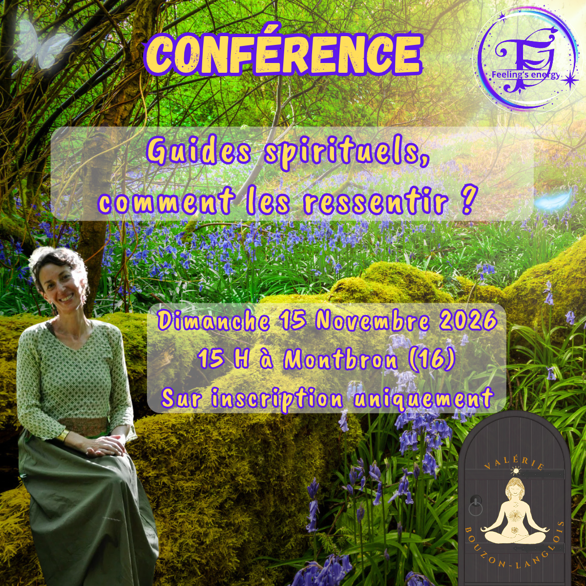 Conférence « Guides spirituels : comment les ressentir ? » le dimanche 15 novembre 2026 – Image 1